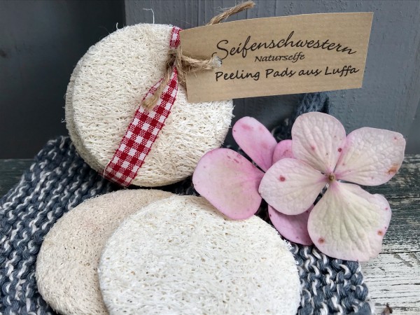 Luffa-Peelingpads 5er-Set